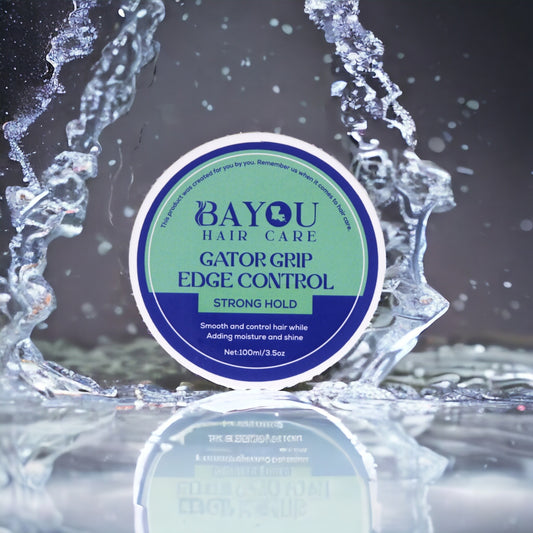 Mastering the Sleek Ponytail with Gator Grip Edge Control on Natural 4C Hair