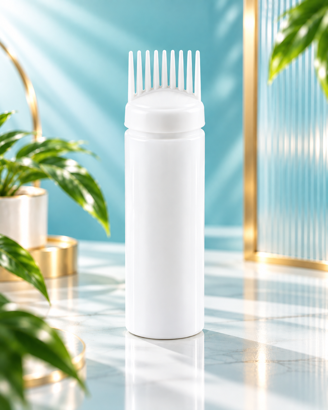 Hair Dye, Root Comb Applicator Bottle, Multi-use Hair Styling Tool