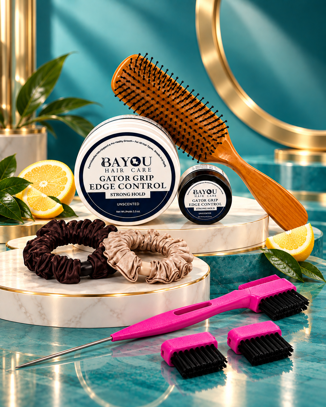 Bayou Hair Care Unscented Secure Styling Kit