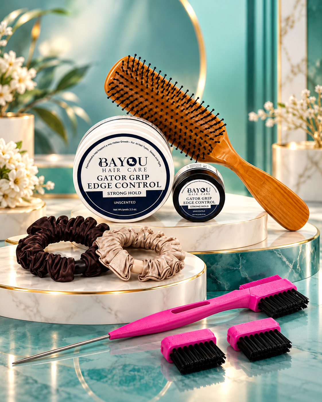Bayou Hair Care Unscented Secure Styling Kit